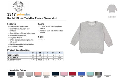 Toddler Fleece Sweatshirt